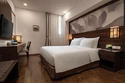 Deluxe kamer zonder raam — Authentic Hanoi Boutique Hotel